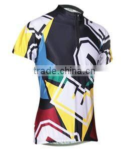 china custom coolmax 1/4 zip cycling jersey