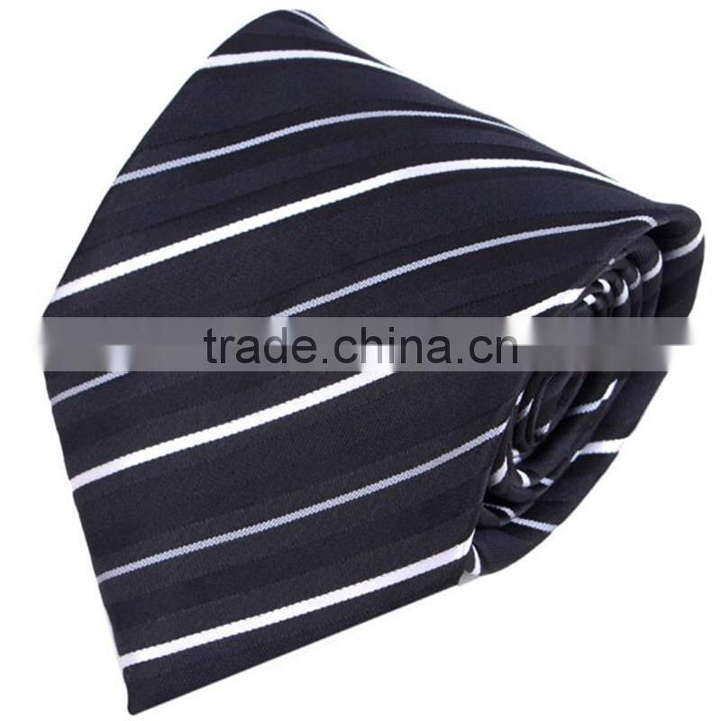 Custom polyester silk necktie dropship