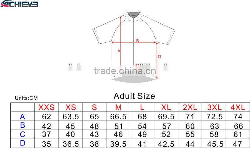 2012 OEM Polyester Dye Sublimation Cycling shirtS