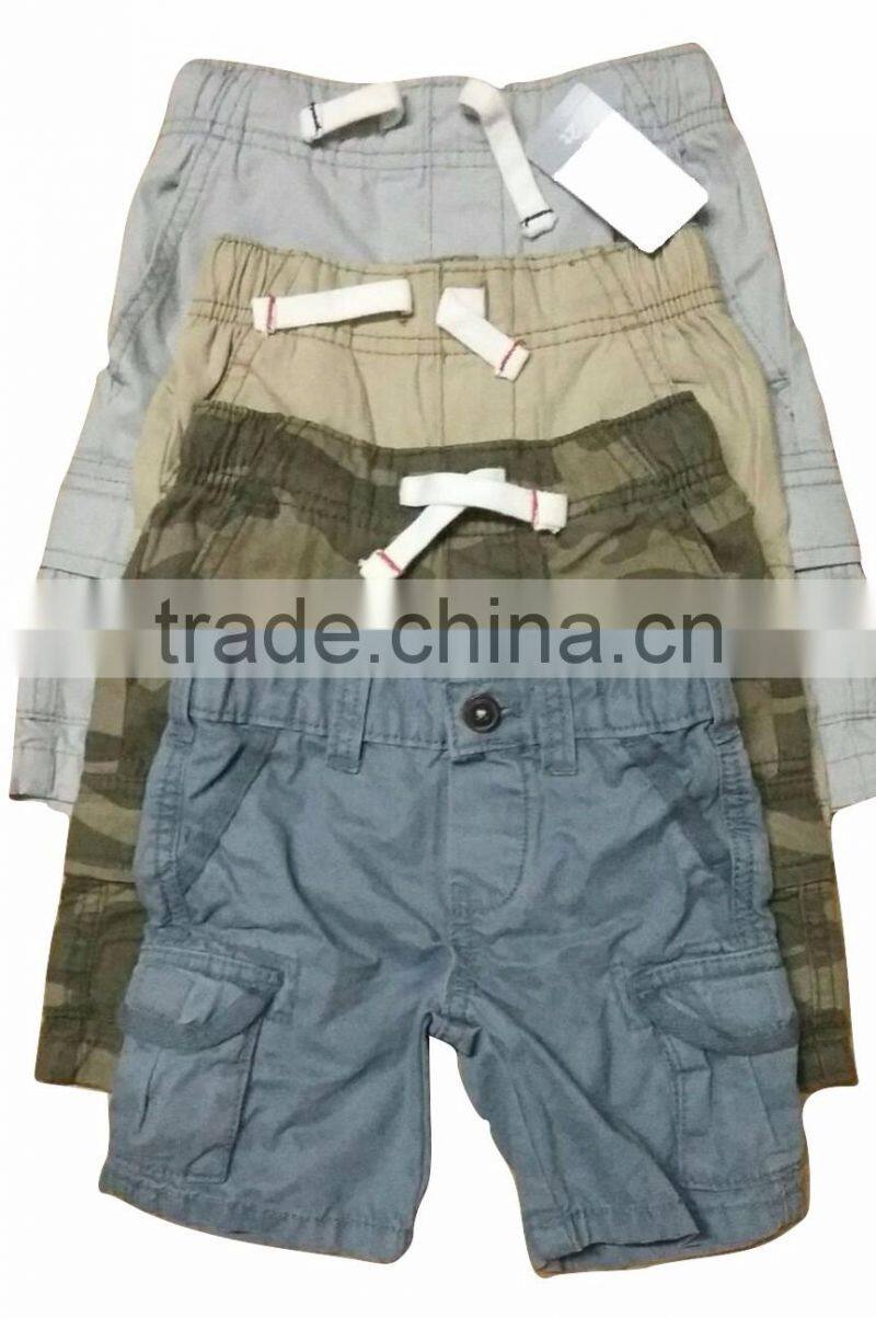 Boys Branded Cargo Shorts (Garment Stock lots / Apparel Stock / Stocklots / Garment Apparel from Bangladesh)