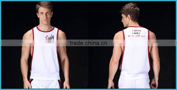 Free Sample Picture Of Men Undershirt Manview Underwear Brand In Vest with Logo SB01-1