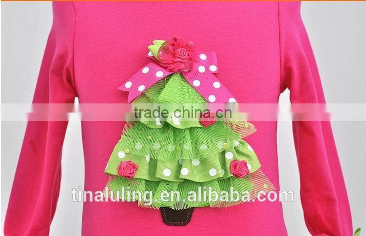new 2015 girls long sleeve christmas dress fashion kids puffy dress baby long sleeve dress princess dress girls