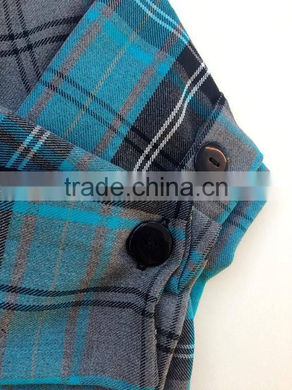 Smart baby boy wear Winter warmly cotton gingham kids scarf