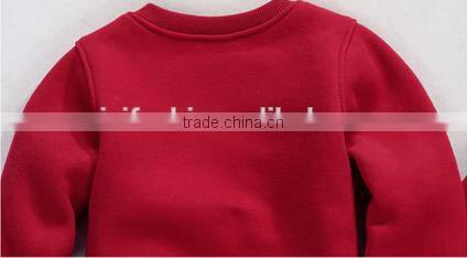 custom autumn new design casual hoody fashion leisure kids hoody and pants children clothing set