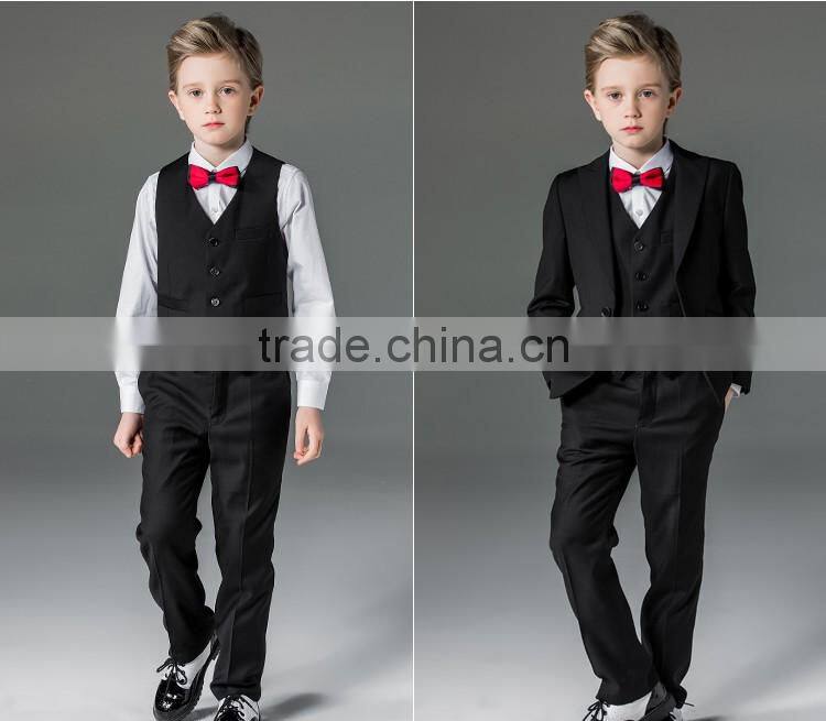 ELPA designer 3 piece kids wedding suits red wholesale kids suits for boys