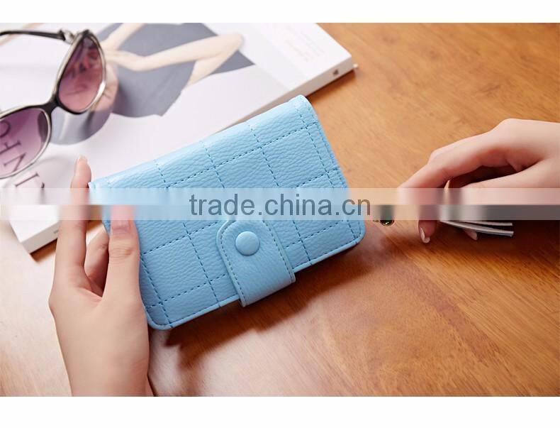 Classic Style Ladies Mini Card Wallets High Quality Popular Women Small Coin Wallet Purse Bag