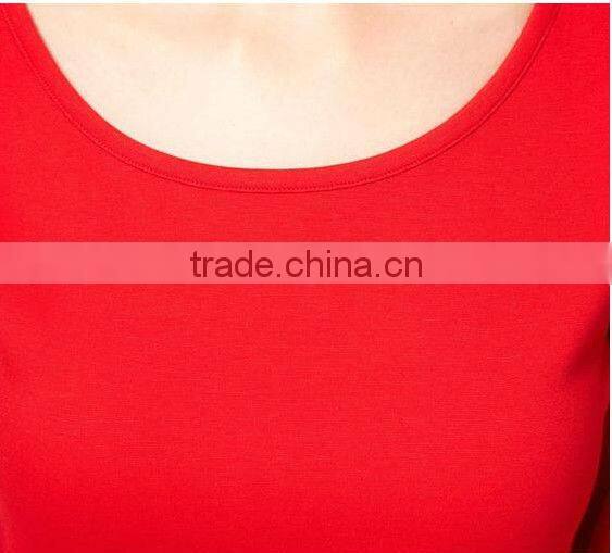 2013 Red shift dress with Round Neck SX10001