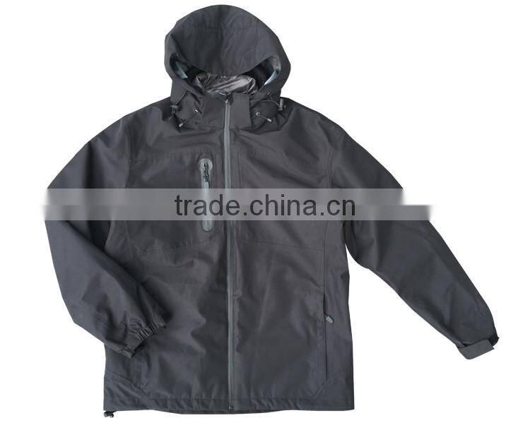 Mens waterproof windproof windbreaker outdoor winter 3 in 1 Jacket