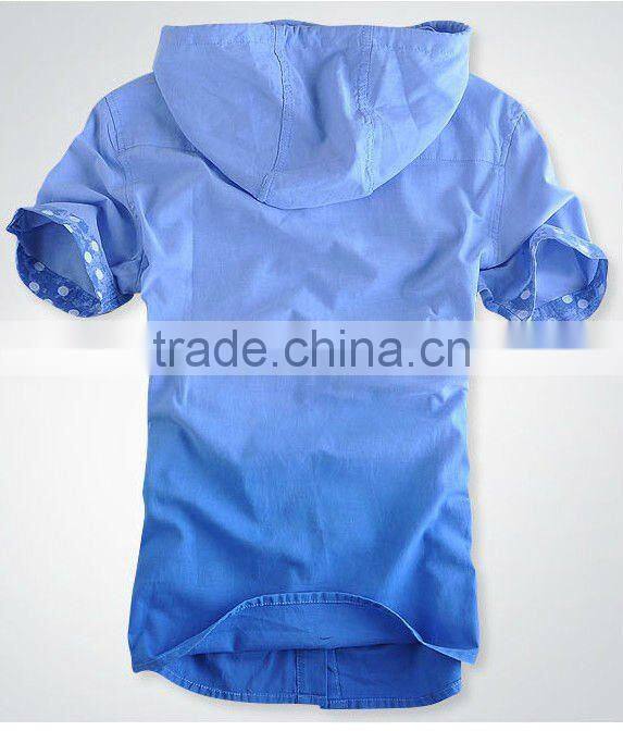 shirt fancy shirts for men short sleeve shirts garment factory SCX0011