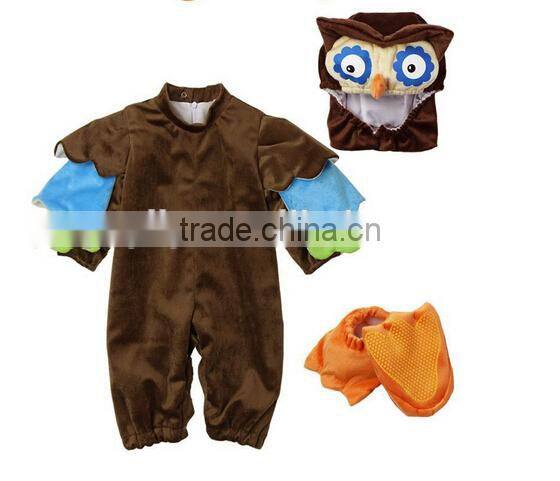 OEM Factory Child Cosplay Owl Romper
