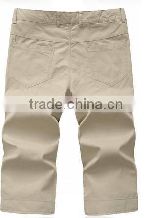 custom men short capri pants