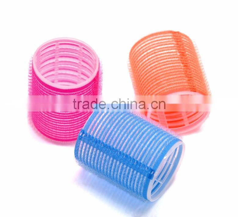 Cheap Small Mixed Color Self Grip Ellipse Hair Rollers Curlers for Women