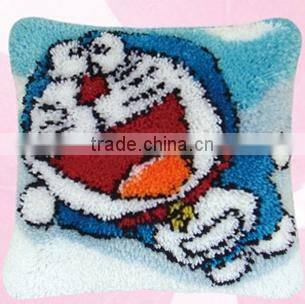 Printed canvas-LATCH HOOK RUG KIT.BZ239,DIY popular cushion and mat-01