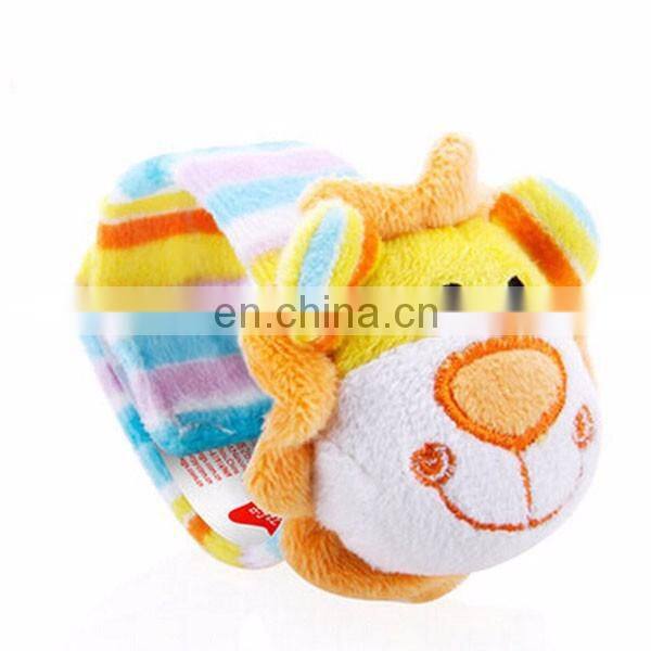 Newborn Baby Plush Wrist Toy Soft Animal Bracelet For Kids Wholesale