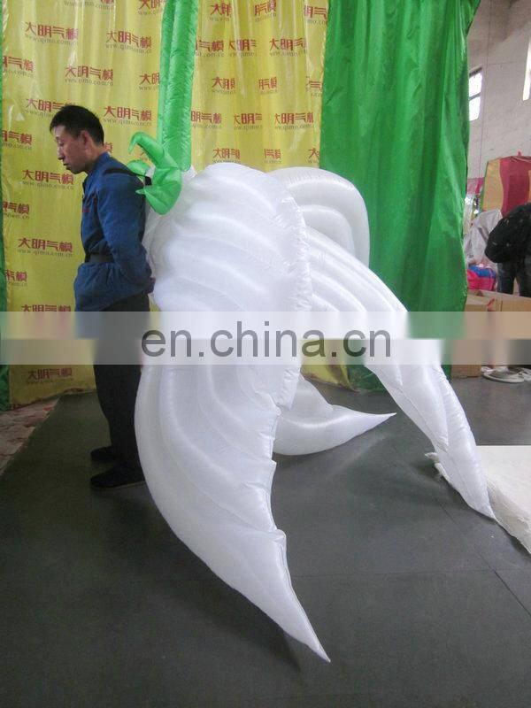 customized new style backpack inflatable butterfly wings costume for girls