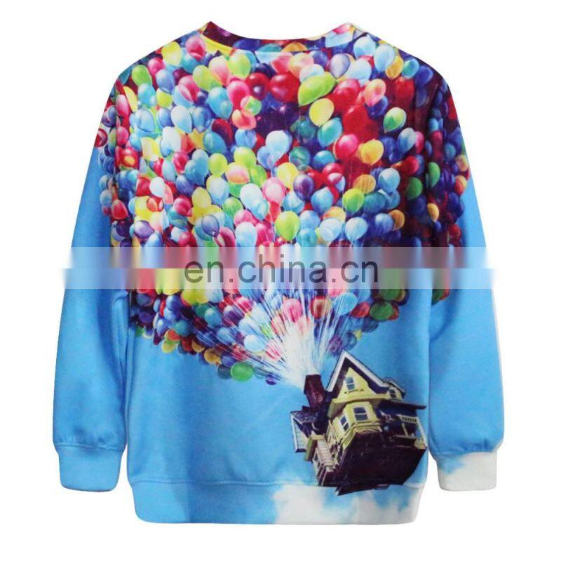 women colorful 3d balloon print cheap china wholesale clothes