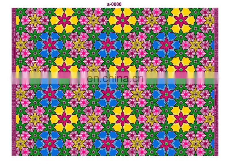 2016 newest design cotton JAVA wax print fabric african clothes