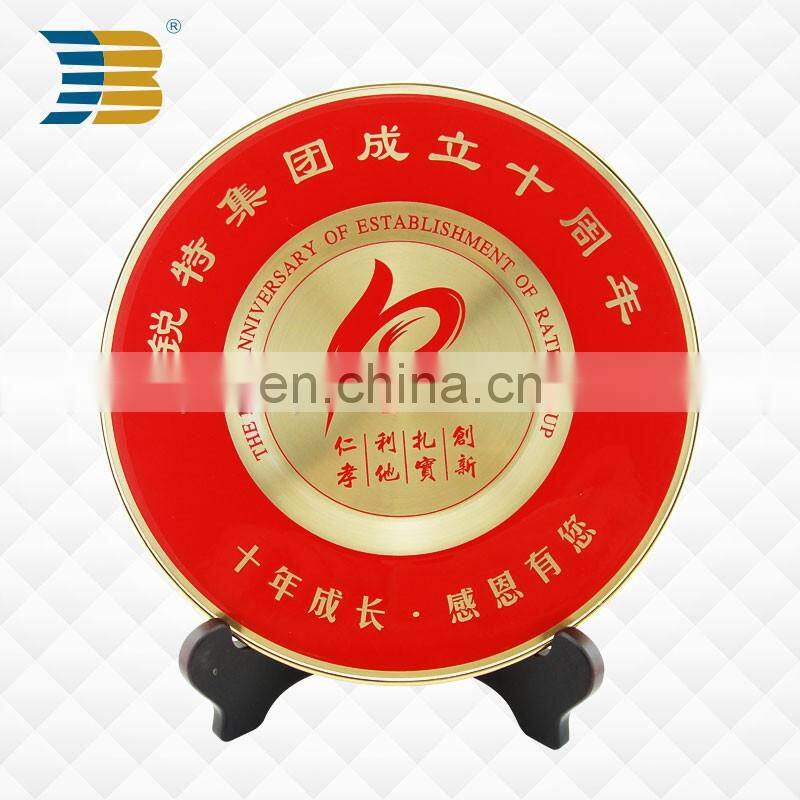 High quality custom design 24k gold metal trophy