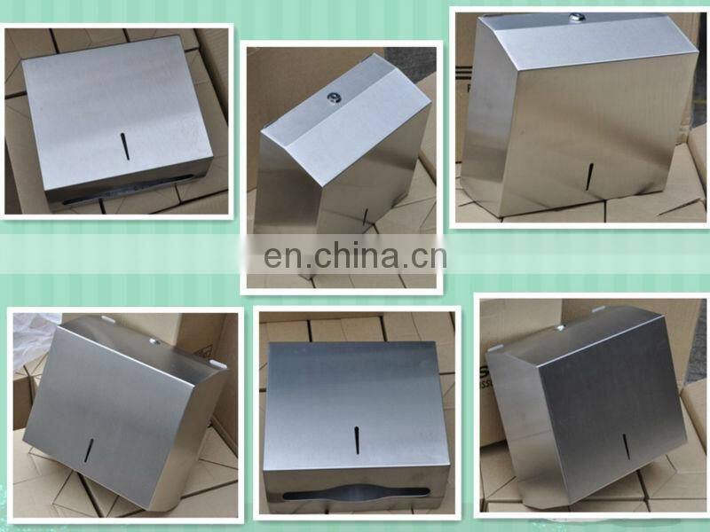 Stainless steel multifold paper towel dispenser for JRT/HRT
