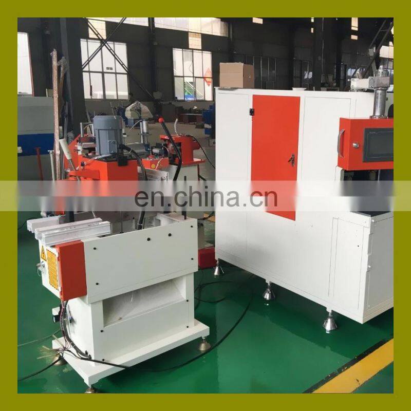 China OEM factory Aluminum window door machine for lock hole drilling and copy routing milling