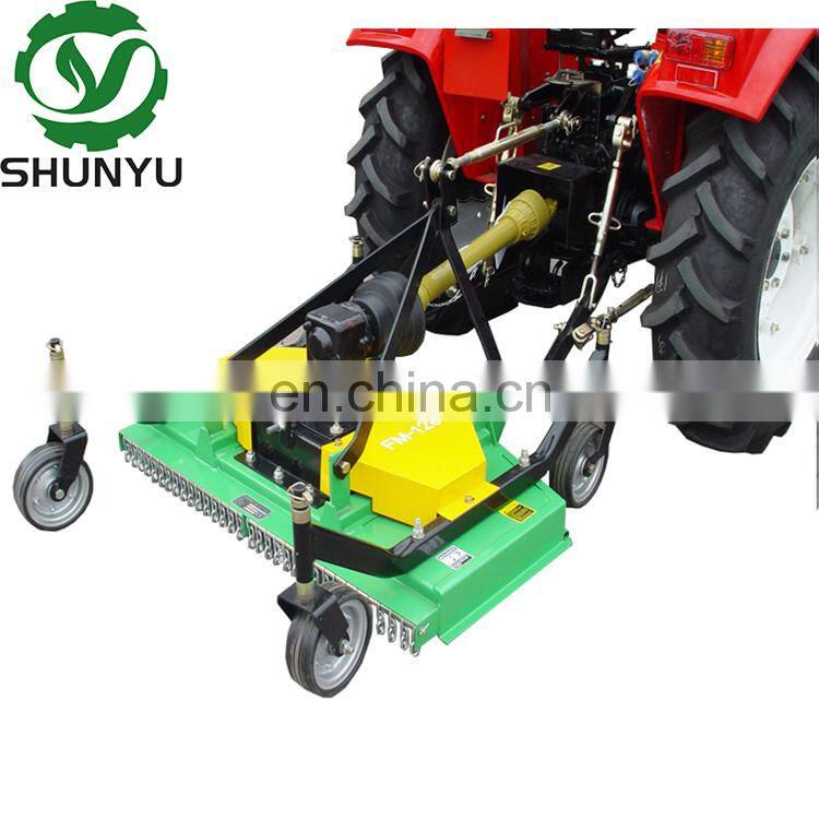 tractor attachment rotary mini lawn mower for farm tractor
