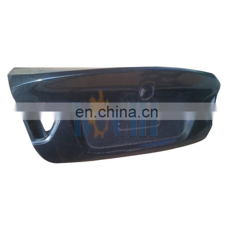 carbon fiber car trunk lid cover for BMW E90