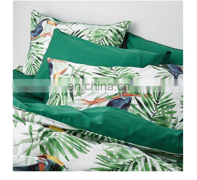 RAWHOUSE Home textile bird print bedding set cotton100%