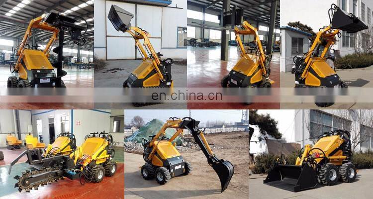 China HYSOON HY380 farm mini loader