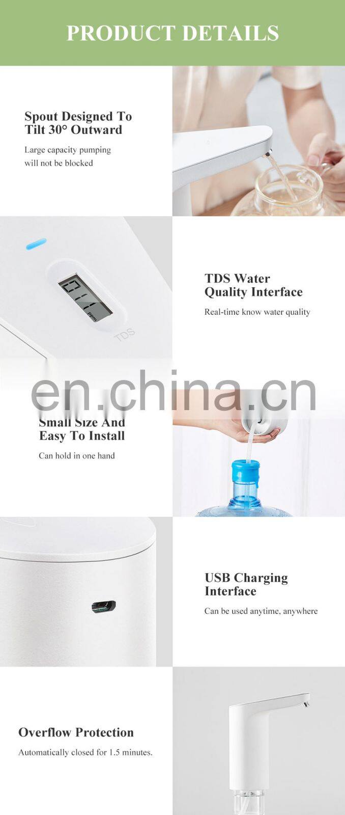 Factory Supply Xiaomi Xiaolang Automatic Small Electric Bottle Water Dispenser Pump