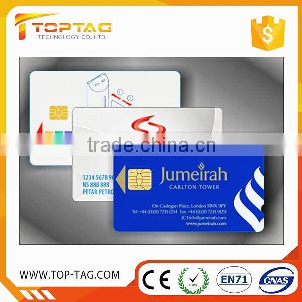 ISO7816 SLE4428 Contact IC Smart Card PVC/PET Customized Professional Printing Free Sample