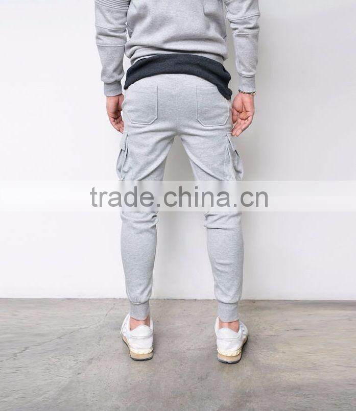 Biker Seaming Cargo Sweatpants Sweatpants Black Standard Sports