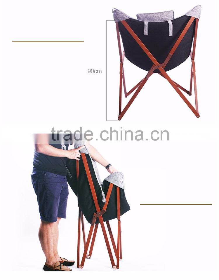 Elegant Wooden Material Camping Chair