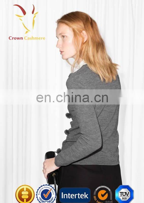 Womens Knitted Cashmere Wool Pullover Sweaters