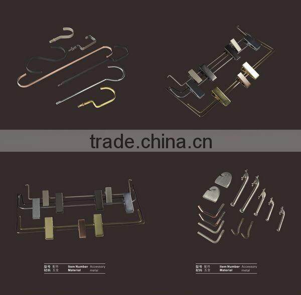 AN1603-004 luxury wooden children clothes hanger for kids