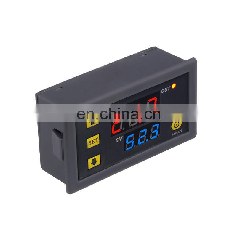 W3230 AC 110V-220V DC 12V Digital Thermostat Temperature Controller Regulator Heating Cooling Control Instruments LED Display