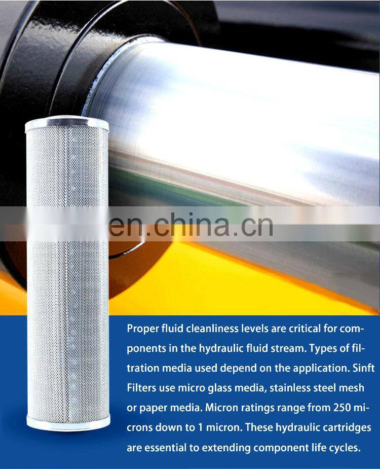 Factory oil hydraulic filter element HC9651FKT8H