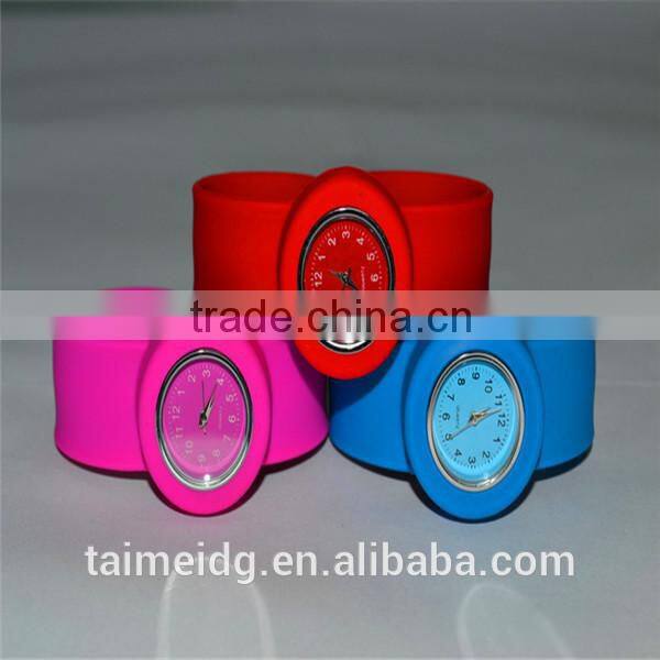 Fashion design slap watch faces