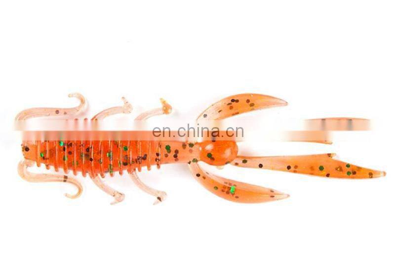 10pcs/bag 1.9g 2.5g Fishing Lure With Box Soft Worm Fishing leurre souple Soft Fishing Lure Combo soft lure