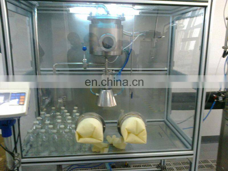 Liquid small aseptic filling machine milk juice jam lab aseptic bottle jar filler and capper equipment cheap price for sale