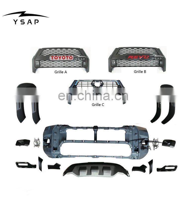 2021 High quality Factory Price accessories Wide Fender Flares for 2021 Hilux Revo