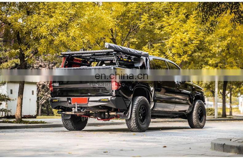 Runde Hight Quality Body Kit For 2014-2021 Toyota Tundra MK Athletic Front Bumper Rear Bumper With LED Lights