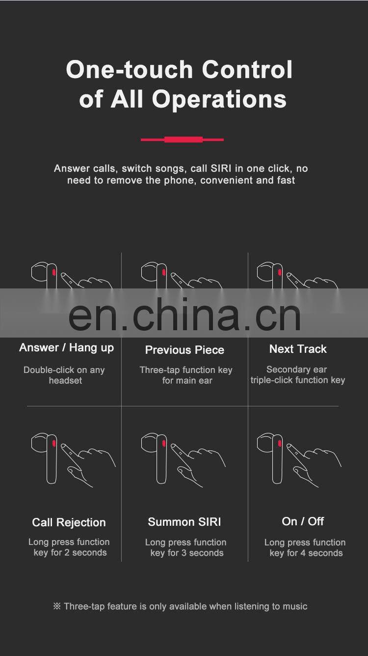 Best sell products 2020 in USA Amazon P25 TWS 5.0 hifi bass ear buds wireless headphone earphone hands free in ear headset