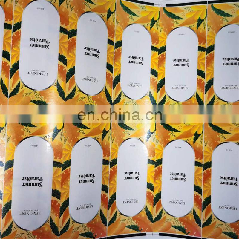 UTR320S 4 6 Color Roll to Roll Automatic rotary UV letterpress Intermittent Adhesive Label Sticker Printer with Servo Die Cut