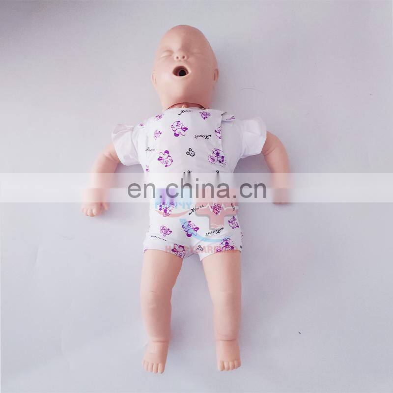 HC-S029 Baby Manikin simulation model Advanced infant airway infarction model First aid model