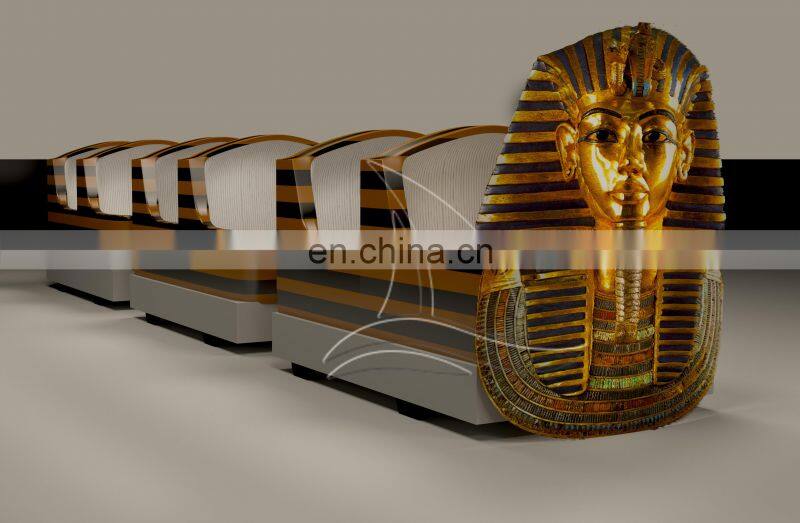 Kiddie top quality child attraction pharaoh roller coaster on sale