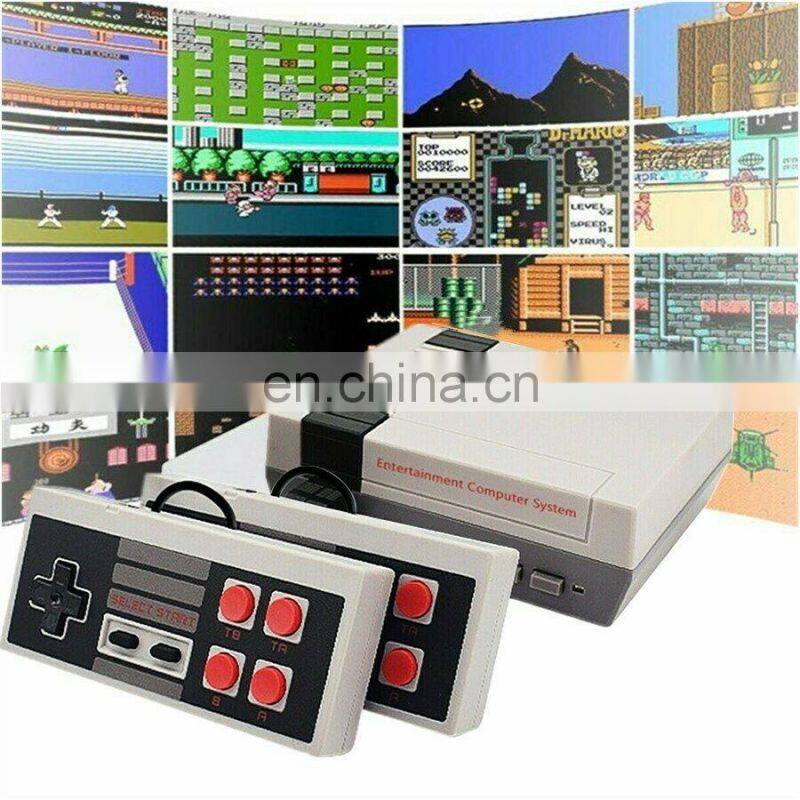 New Arrival Game Console 2.4G wireless classic NES620 video game console with 2 wireless gamepads consola retro 620