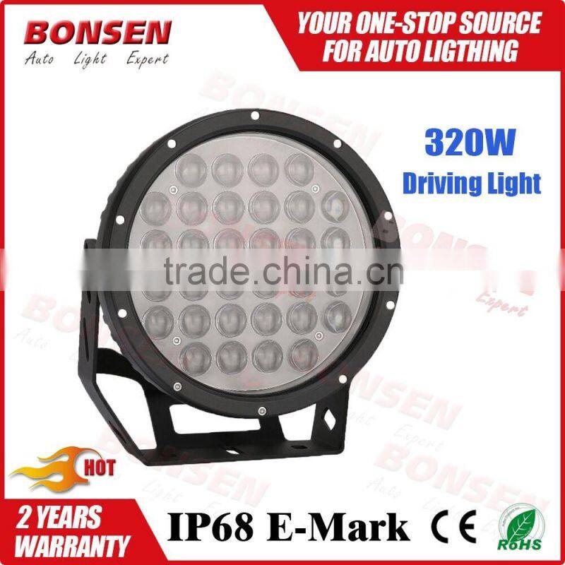 Factory direct Automobile round daytime driving light Auto led working light spot beam/flood beam IP67