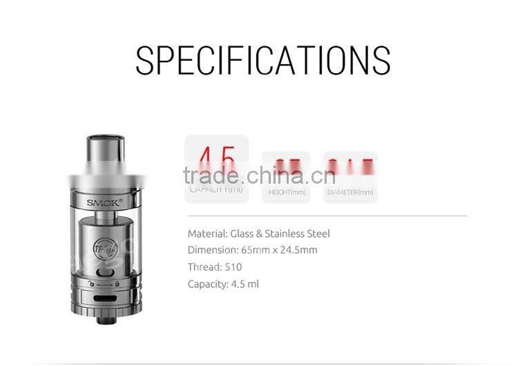 100% Original Smoktech TF-RTA Tank G4 with 4.5ml Huge Vapor Atomizer Wholesale