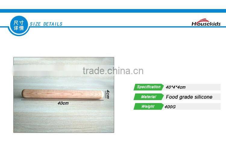 Wood Beech Rolling Pins for Baking, Dough Roller, Non-stick, Easy to Handle, Eco-friendly and Safe, Sleek and Sturdy - (11 Inch