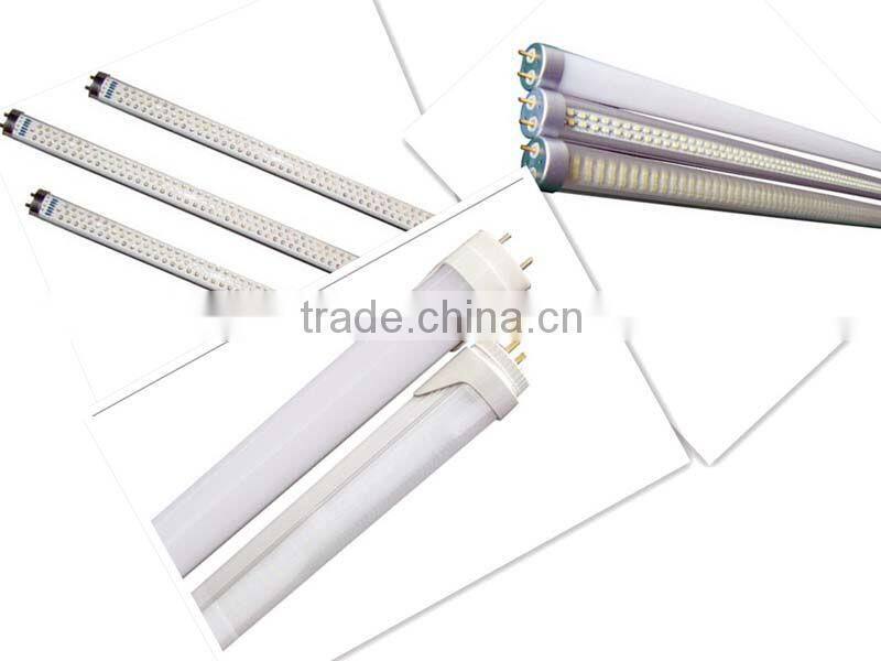 T8 LED Integrated Tube lights 2ft,3ft & 4ft with clear/milky/striped cover